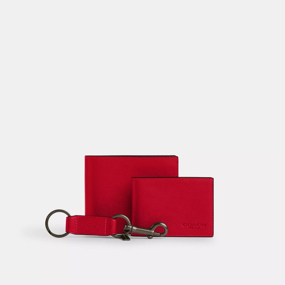Coach Boxed 3 In 1 Wallet